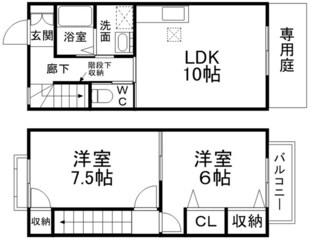 ブランシェ守山の物件間取画像